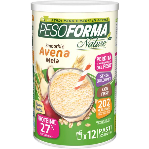 pesoforma smoothie mela e crusca di avena 420 grammi