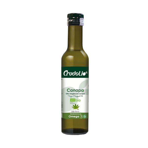 crudolio olio di semi di canapa biologico 250 ml