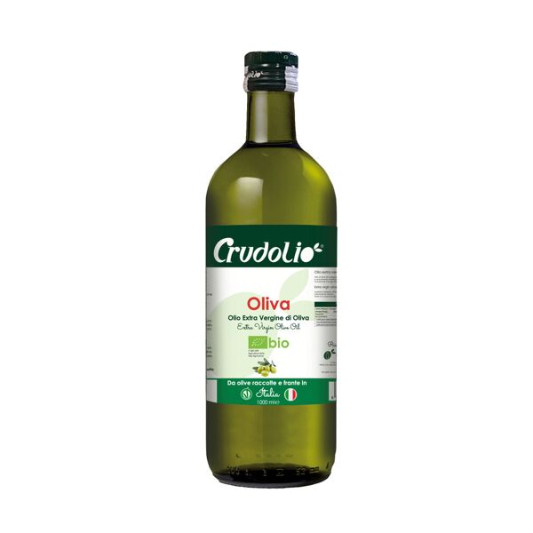 crudolio olio extra vergine di oliva biologico 1000ml