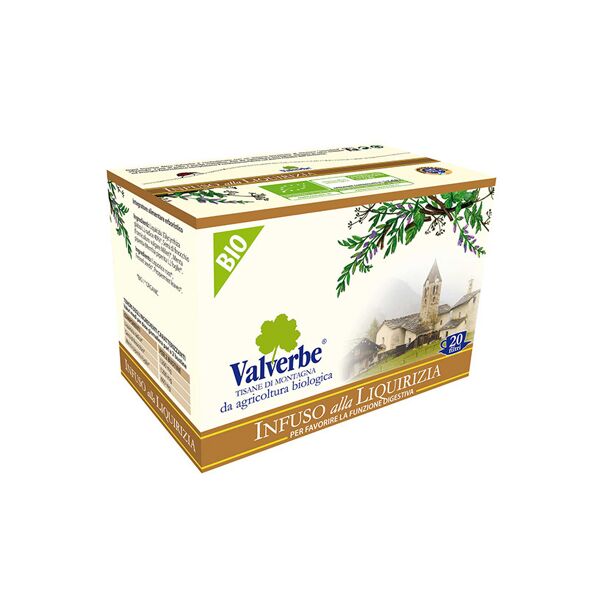 valverbe infuso alla liquirizia 20 filtri