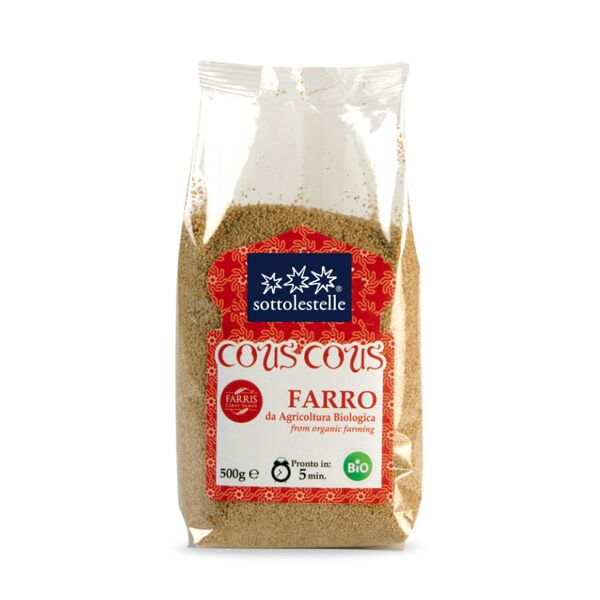 sotto le stelle cous cous farro 500 grammi