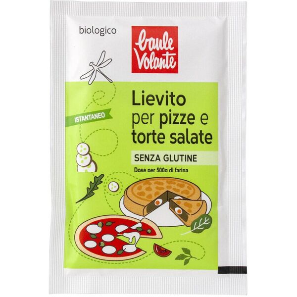 baule volante lievito per pizze e torte salate 3 bustine da 18 grammi