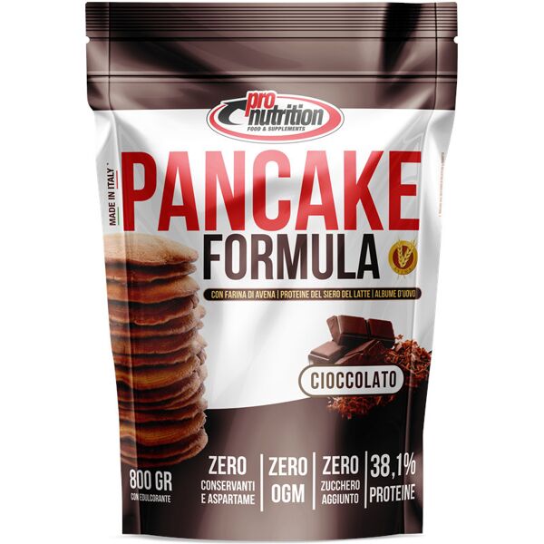 pronutrition pancake formula 800 grammi caramello salato