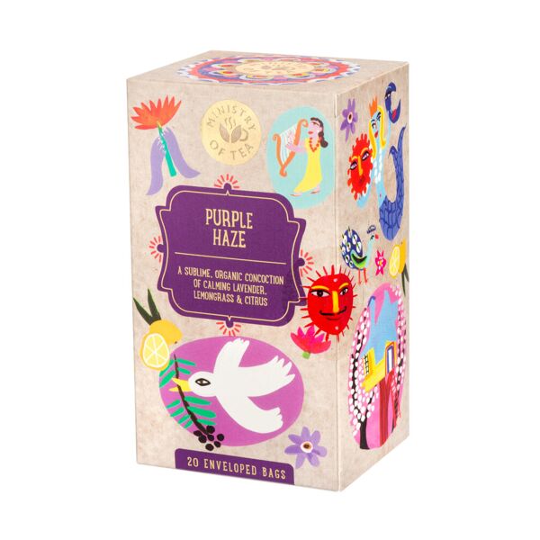 ministry of tea infuso purple haze 20 filtri