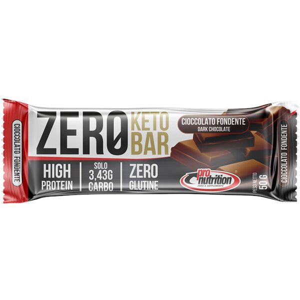 pronutrition zero keto bar 50 grammi wafer nocciola