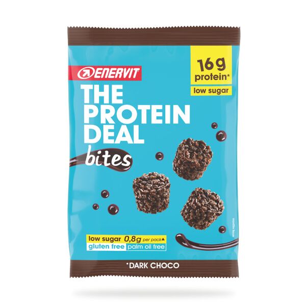 enervit the protein deal bites 53 g dark choco