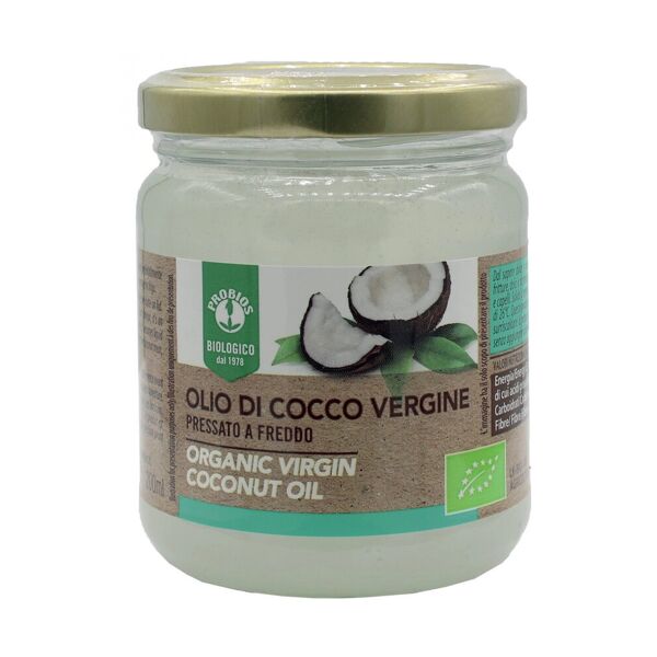probios olio di cocco vergine 200 ml / 184 g