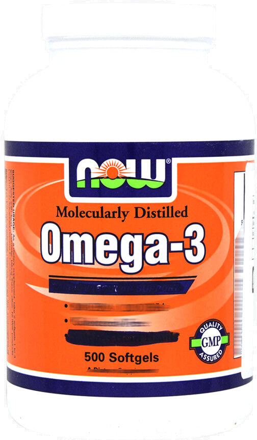 now foods omega-3 500 capsule