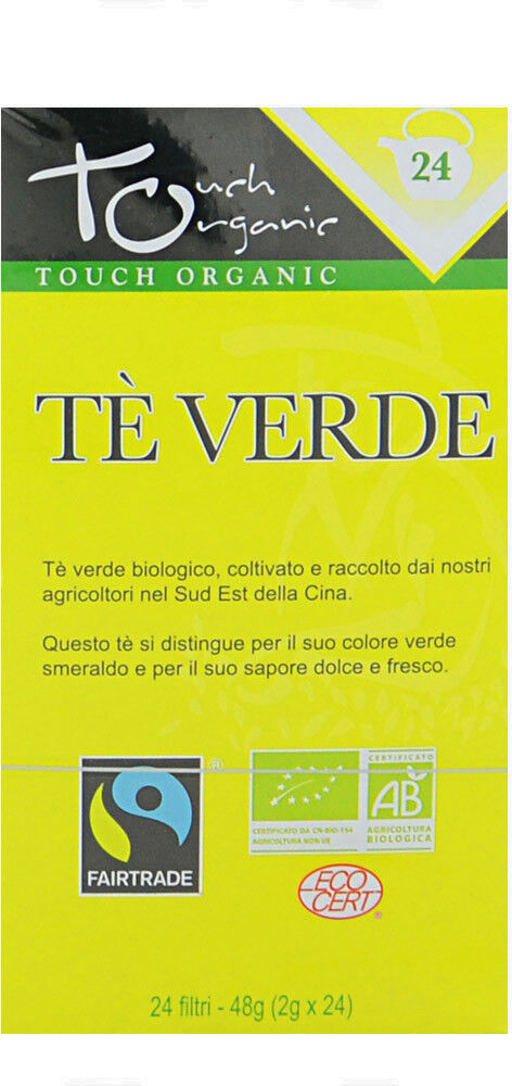 fior di loto touch organic - tè verde 24 bustine da 2 grammi