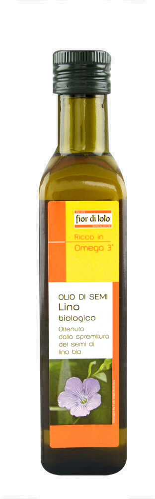 fior di loto olio di semi lino biologico 250ml