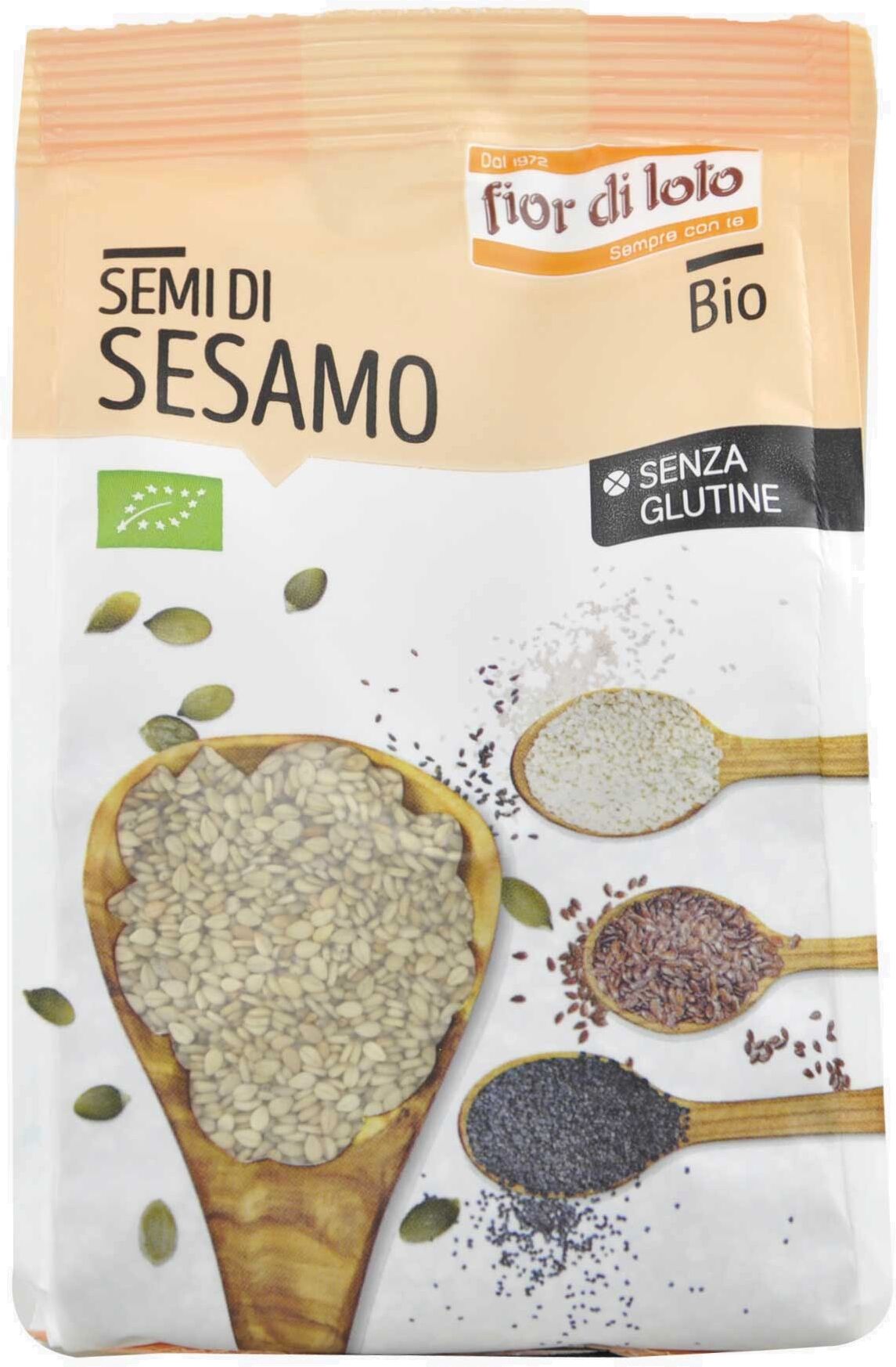 fior di loto semi di sesamo bio 250 grammi