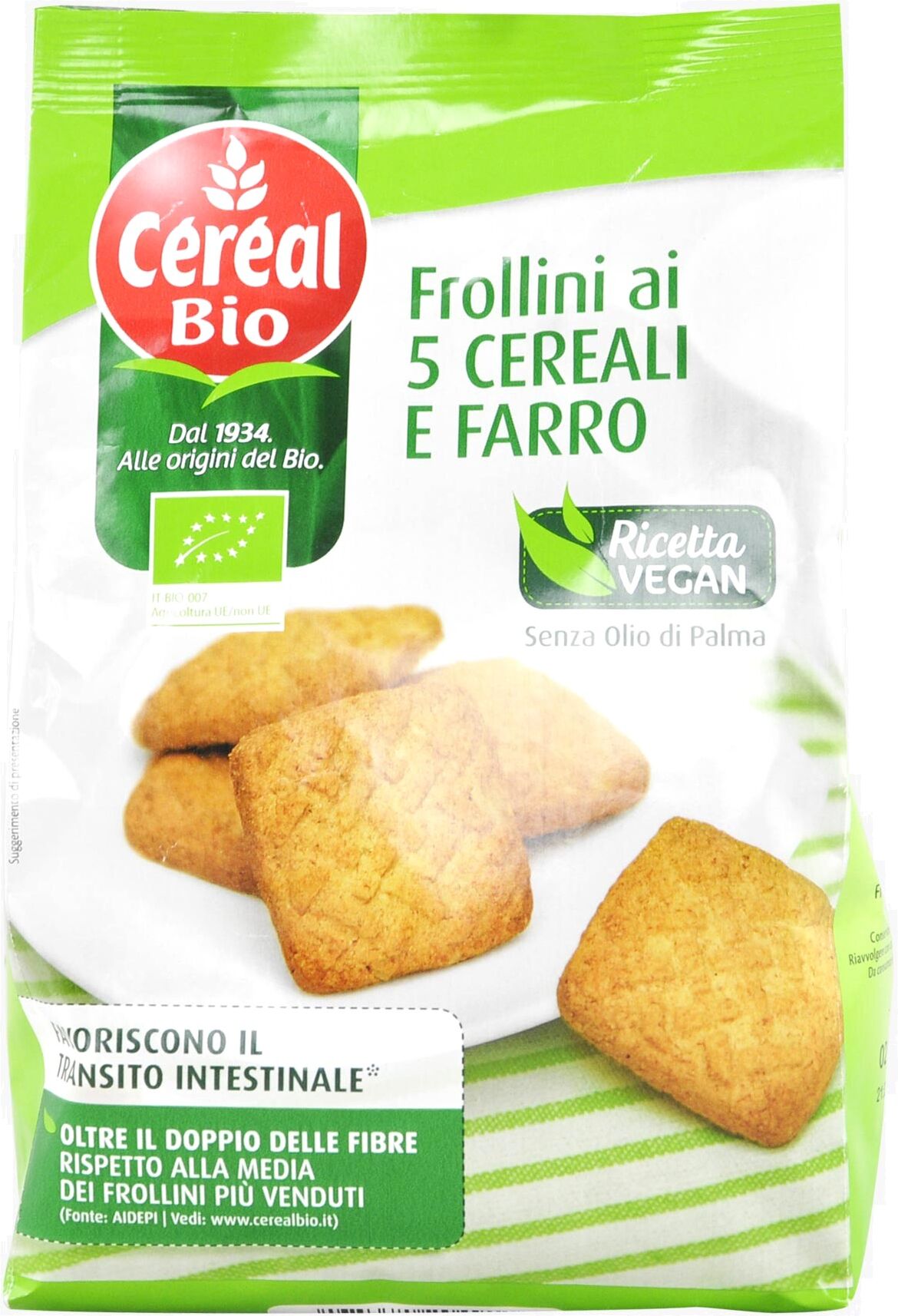 cÉrÉal frollini ai 5 cereali e farro 300 grammi