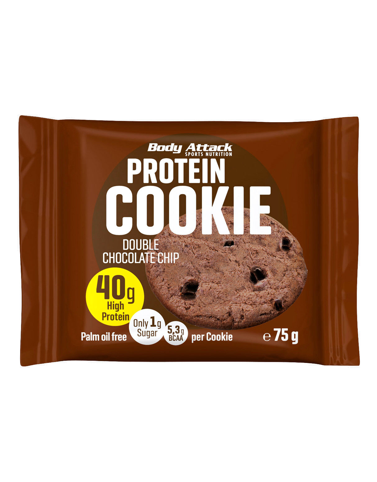 body attack protein cookie 1 biscotto da 75 grammi cookies 'n cream