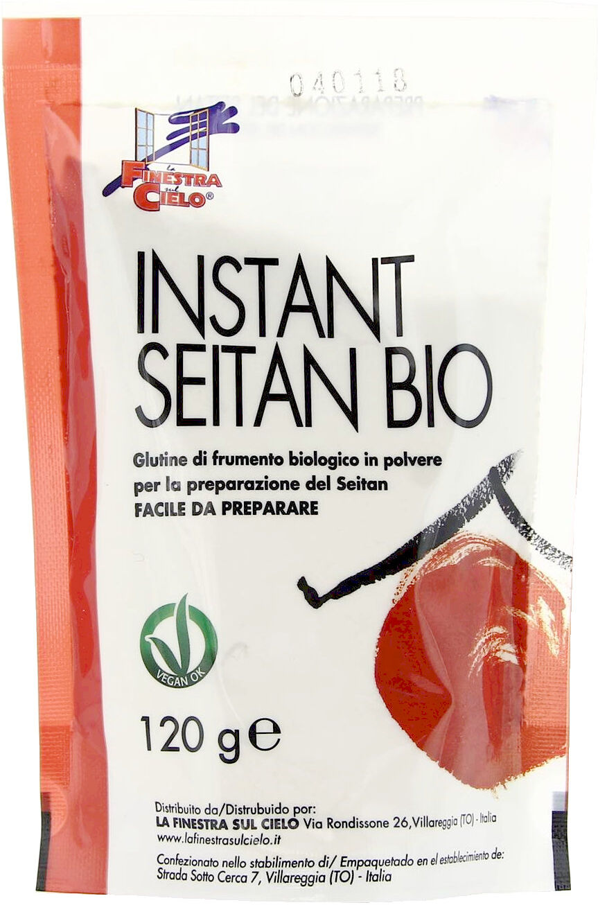 la finestra sul cielo instant seitan bio 120 grammi