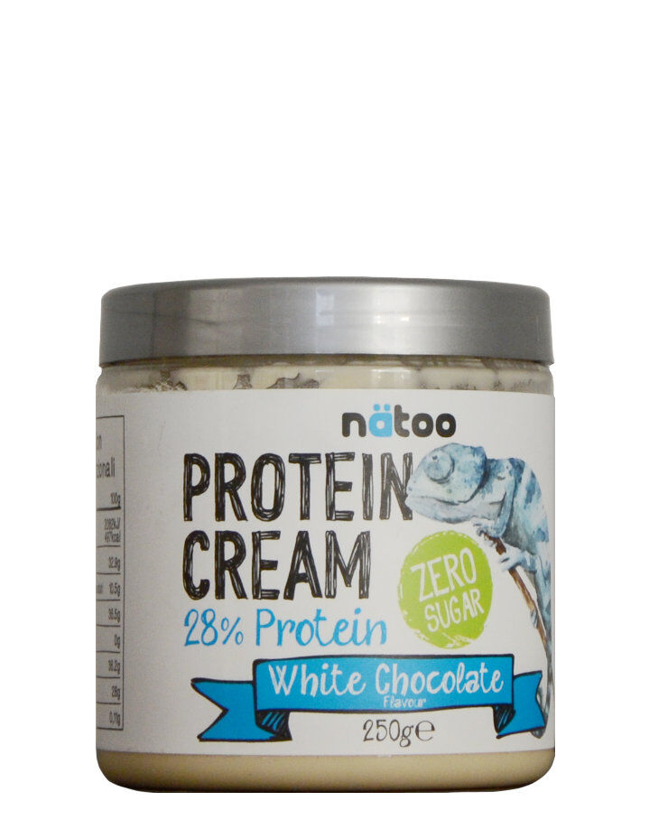 natoo protein cream white chocolate 250 grammi cioccolato bianco