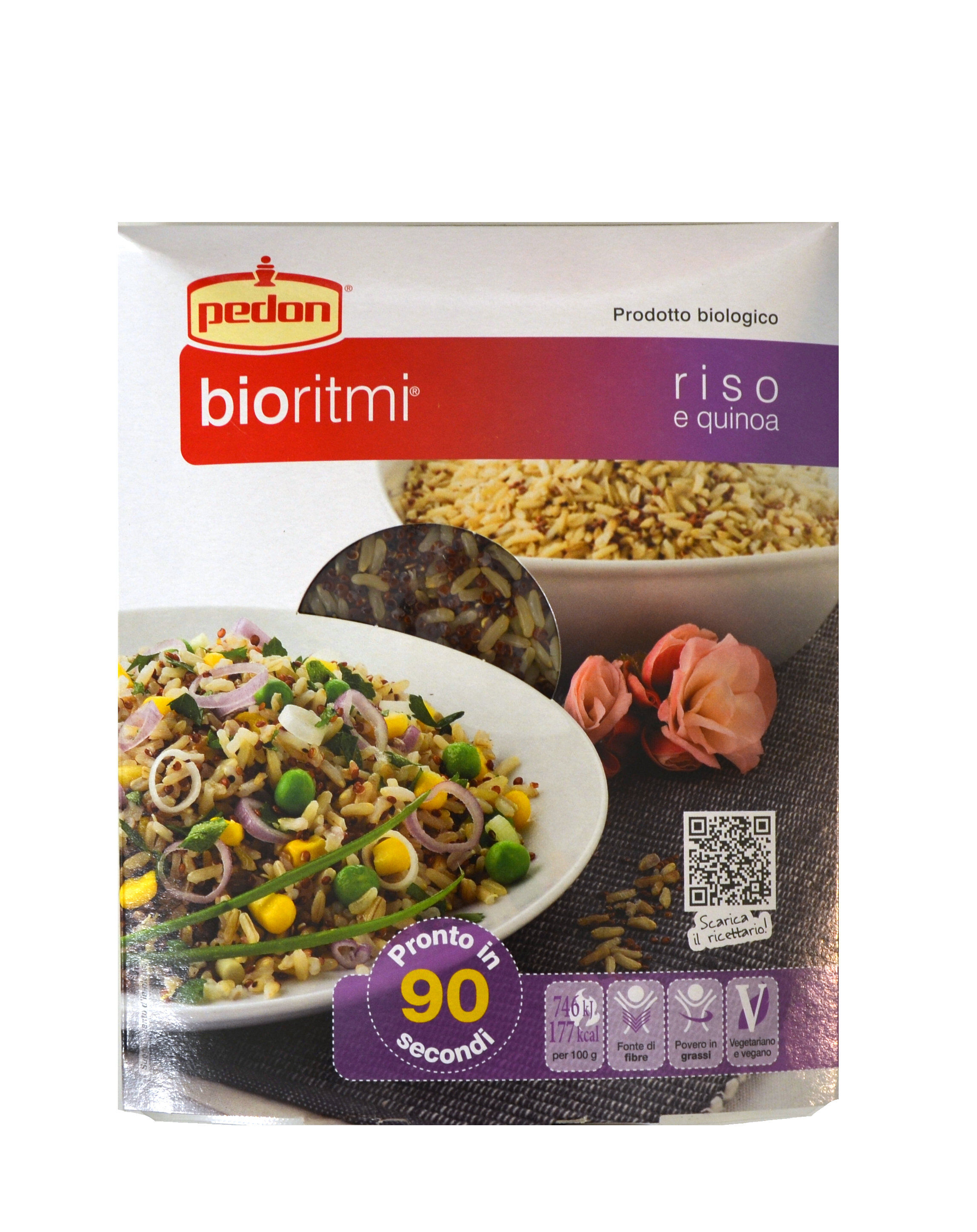 baule volante pedon bioritmi - riso e quinoa 250 grammi