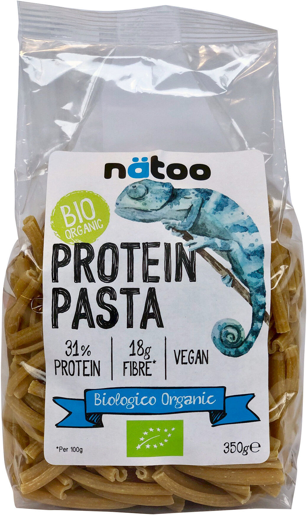 natoo protein pasta - ritorti 350 grammi