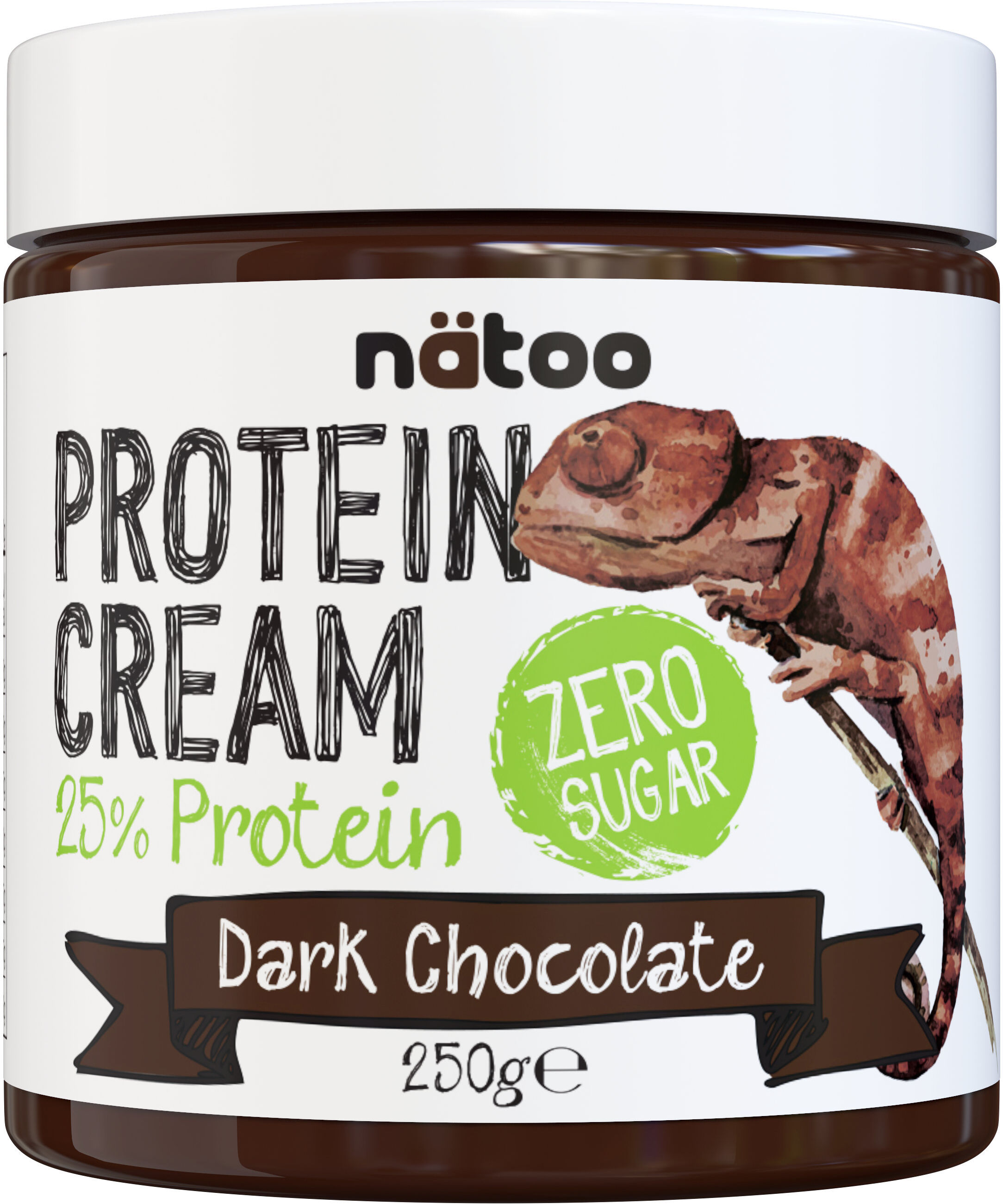 natoo protein cream dark chocolate 250 grammi