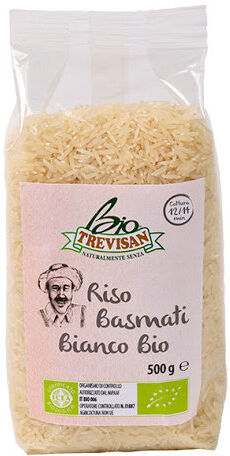 trevisan riso basmati bianco bio 500 grammi