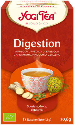 yogi tea - digestion 17 bustine da 1,8 grammi