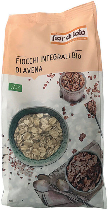 fior di loto fiocchi - fiocchi d'avena integrali bio 500 grammi