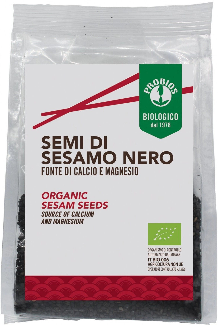 probios semi di sesamo nero 150 grammi