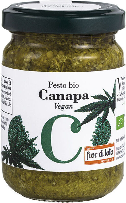 fior di loto pesto alla canapa biologico 130 grammi