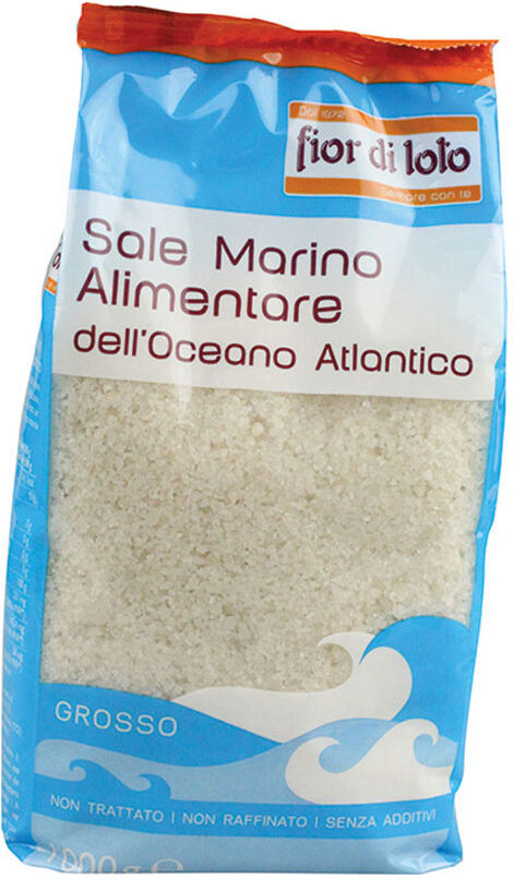 fior di loto sale marino alimentare dell'oceano atlantico - grosso 1000 grammi