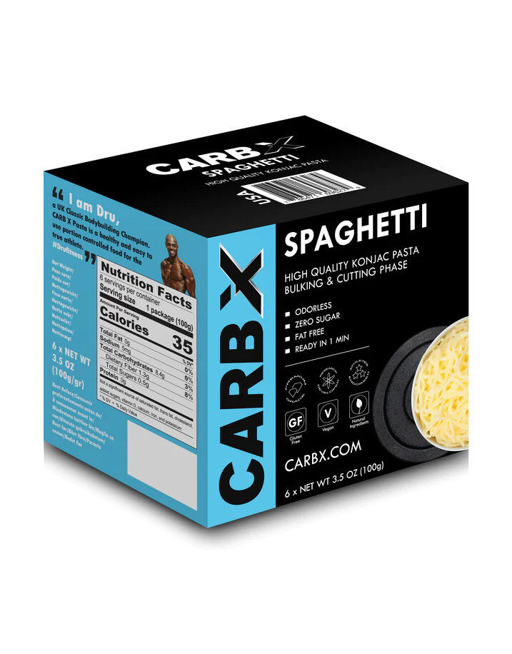 carbx spaghetti-high quality konjac pasta 6 buste da 100 grammi