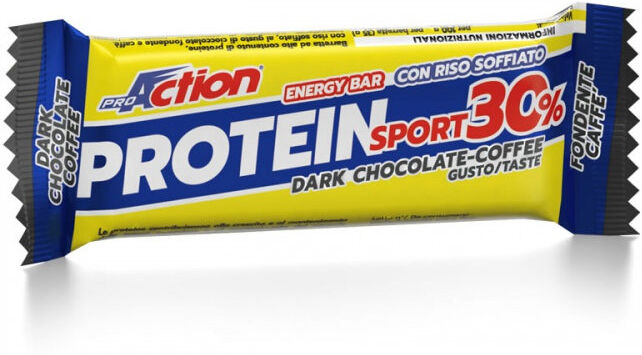 proaction protein sport 30% 1 barretta da 35 grammi cioccolato fondente caffè