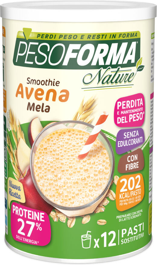 pesoforma smoothie mela e crusca di avena 420 grammi