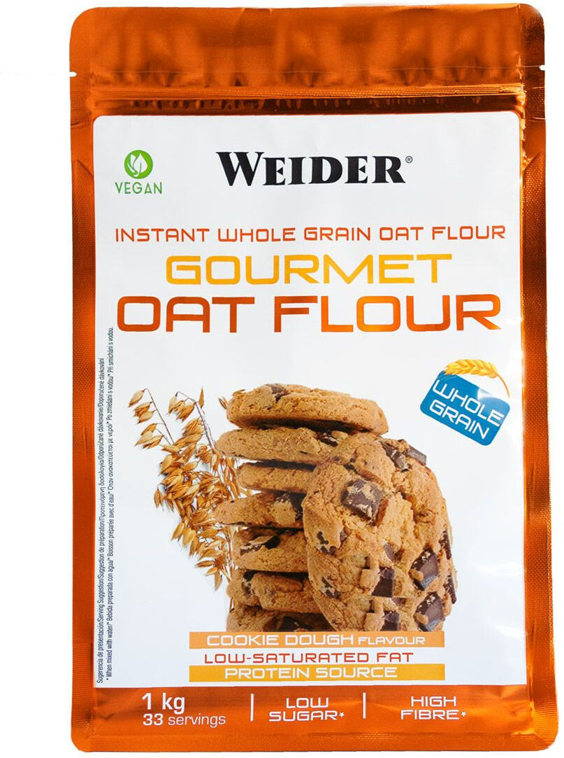 weider gourmet oat flour 1000 grammi brownie