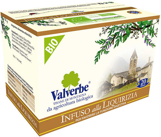 valverbe infuso alla liquirizia 20 filtri