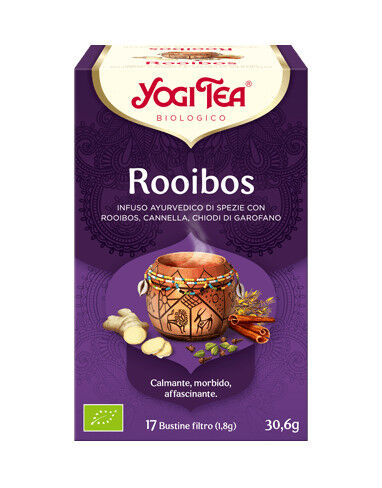 yogi tea - rooibos 17 bustine da 1,8 grammi