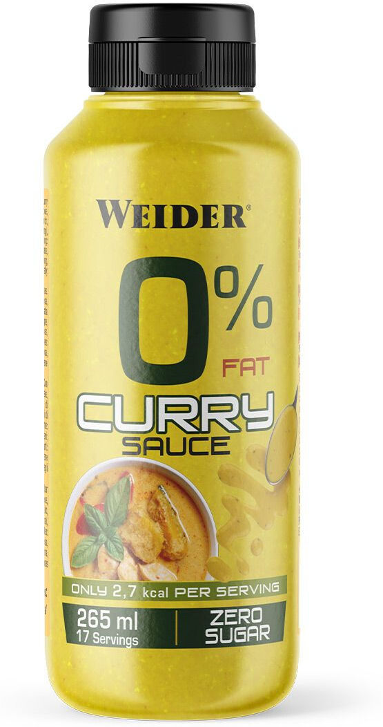 weider sauce 0% fat curry 265 ml curry