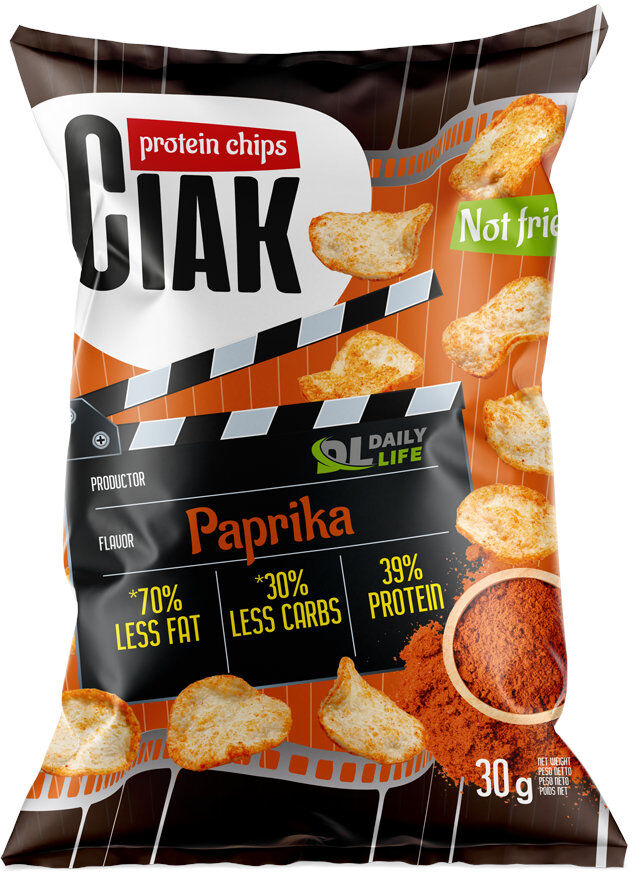 daily life ciak - protein chips 30 g barbecue