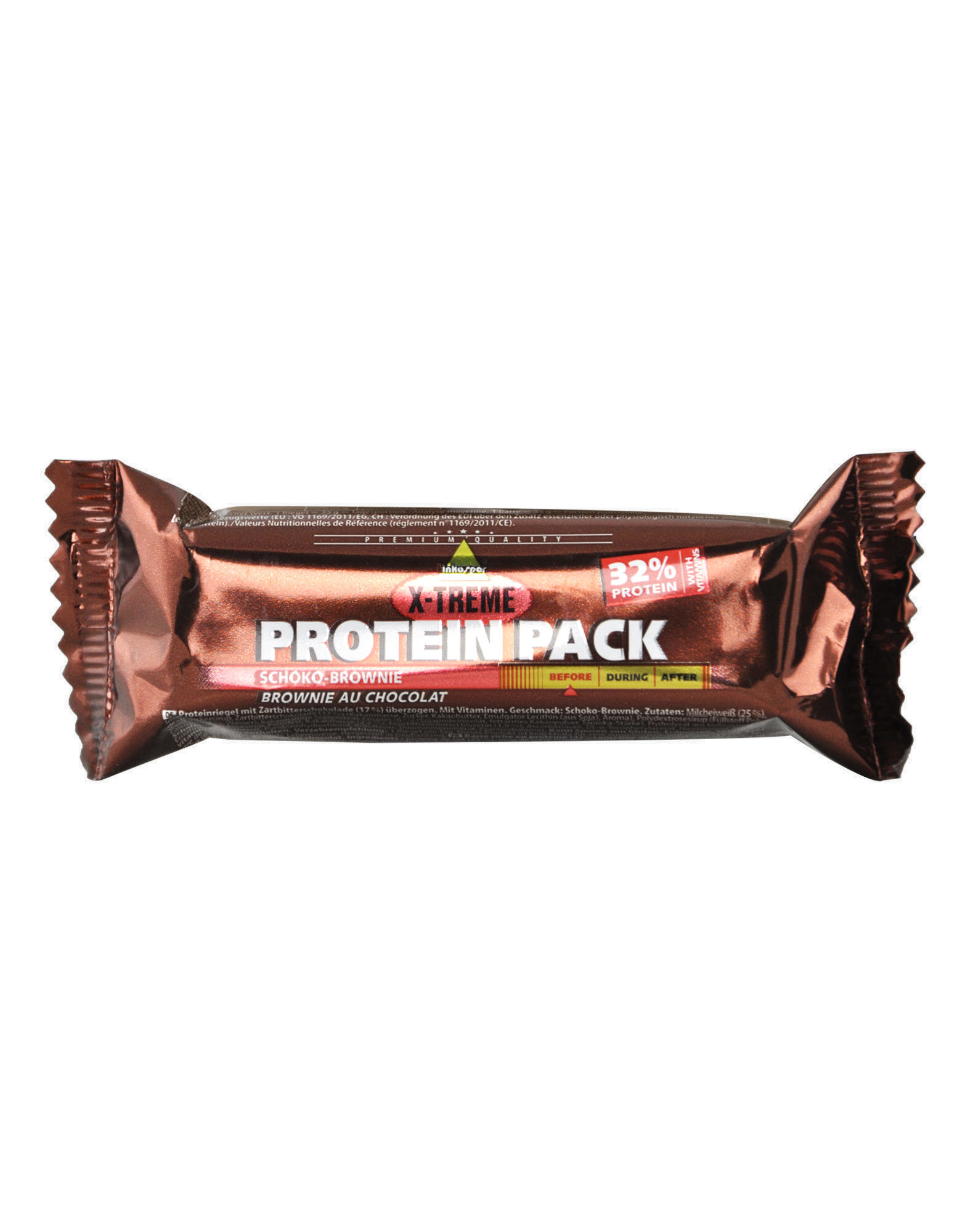 INKOSPOR X-Treme Protein Pack 1 Barretta Da 35 Grammi Brownie Al Cioccolato