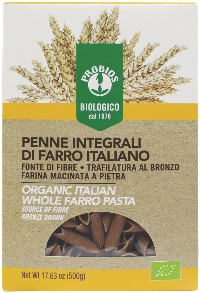 PROBIOS Penne 100% Farro Integrale 500 Grammi