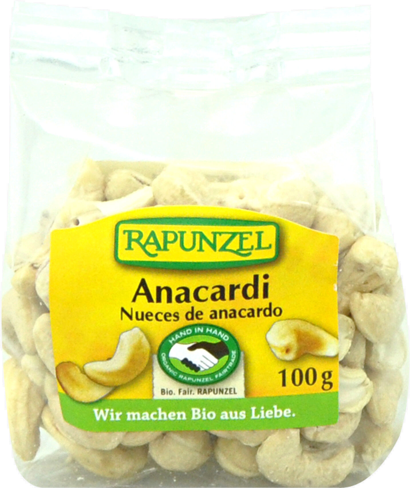 RAPUNZEL Anacardi 100 Grammi