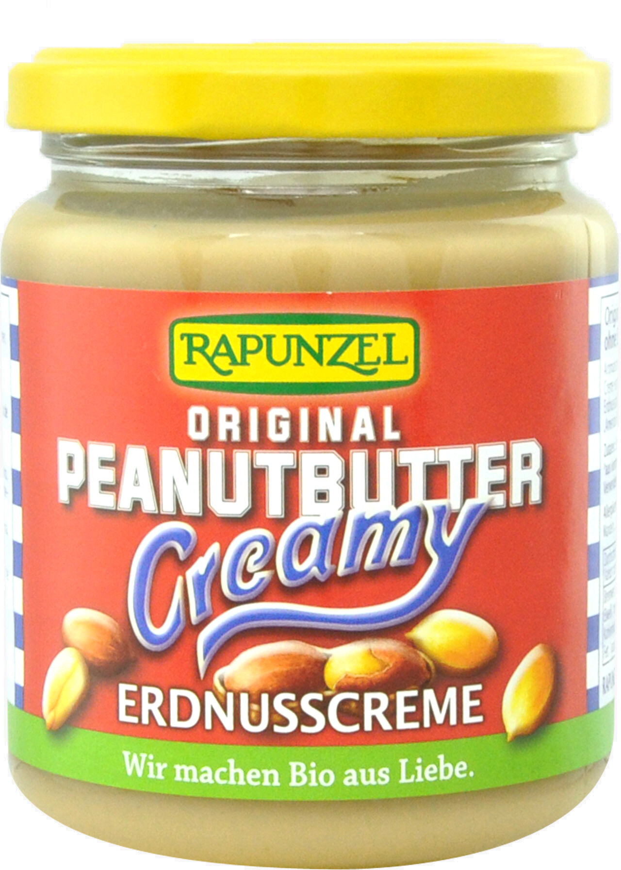 RAPUNZEL Original Peanut Butter Creamy 250 Grammi