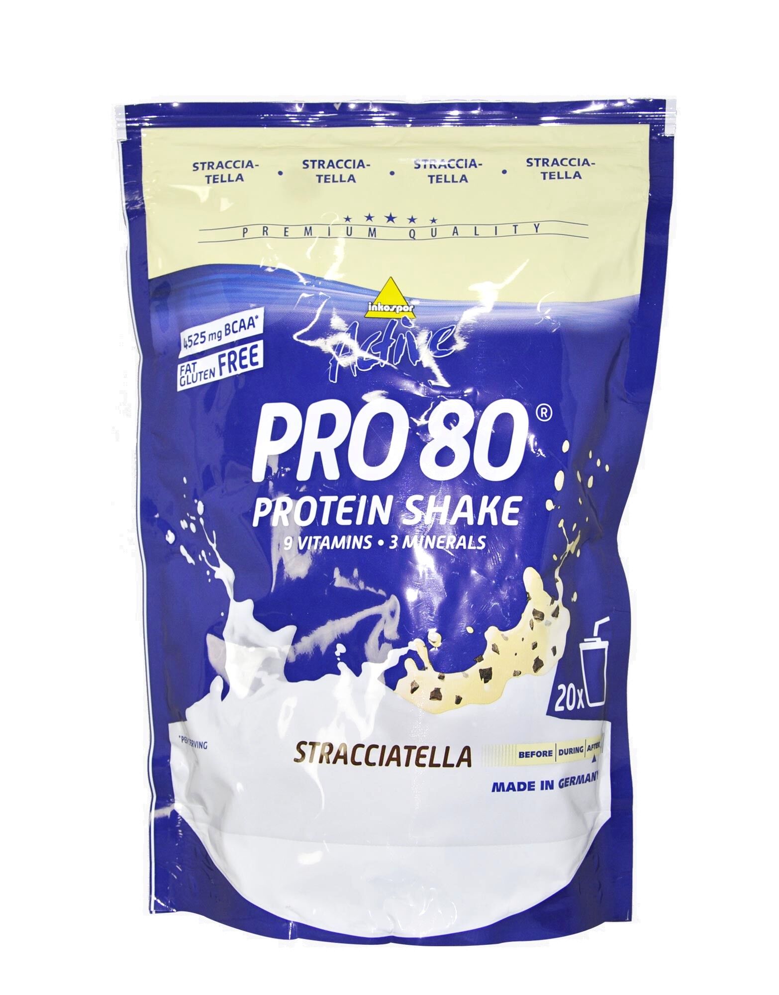 INKOSPOR Active Pro 80 Protein Shake 500 Grammi Cocco