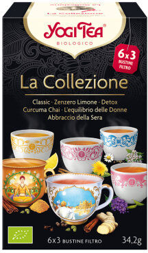 Yogi Tea - La Collezione 18 Bustine Da 1,9 Grammi