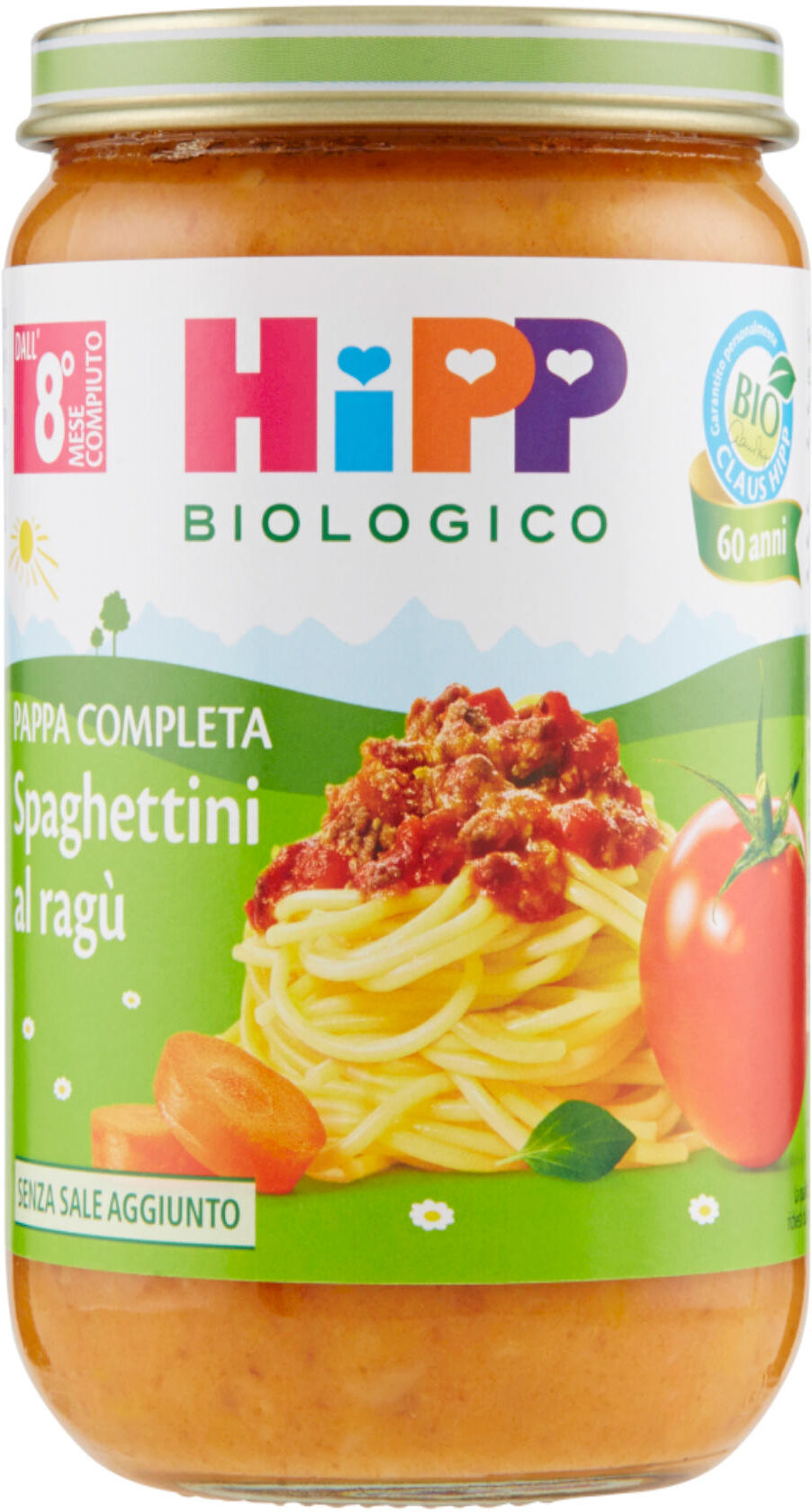 HIPP Spaghettini Al Ragù 220g