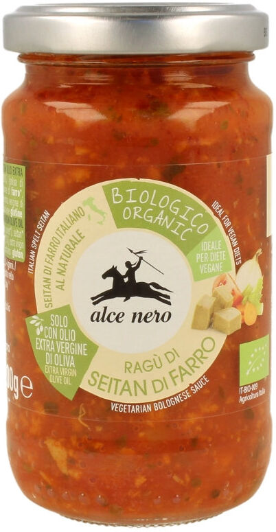 ALCE NERO Ragù Vegetale 200 Grammi