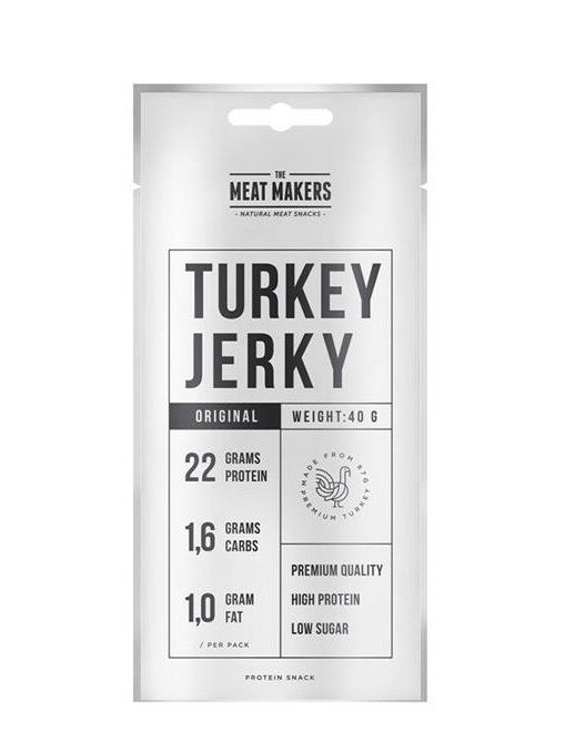 PRONUTRITION The Meat Makers - Turkey Jerky 40 Grammi Original