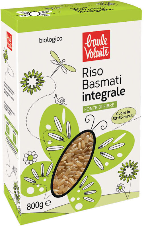 BAULE VOLANTE Riso Basmati Integrale 800 Grammi