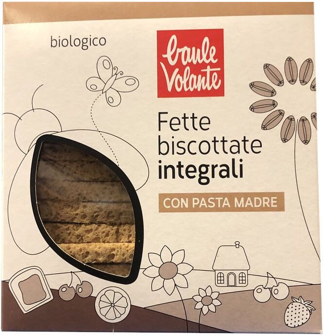 BAULE VOLANTE Fette Biscottate Integrali 300 Grammi