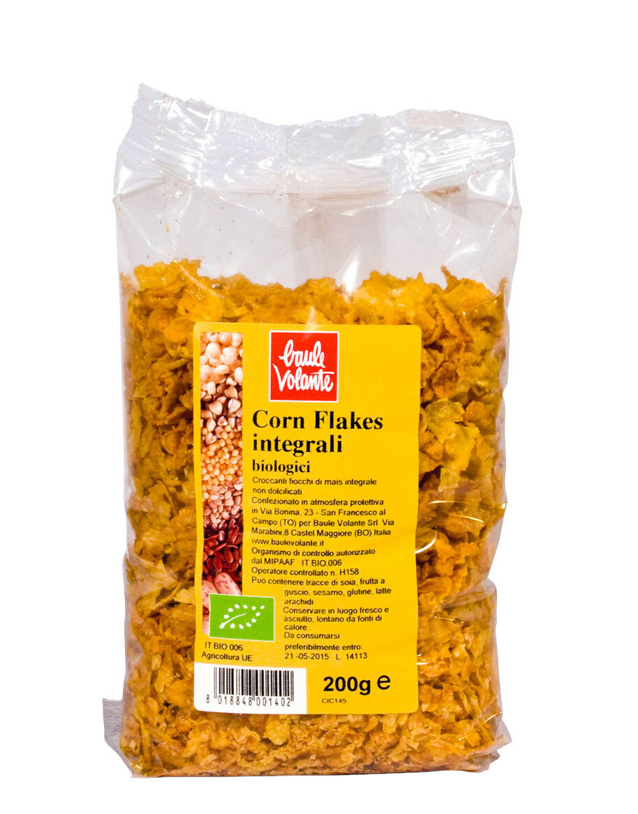 BAULE VOLANTE Corn Flakes Integrali 200 Grammi