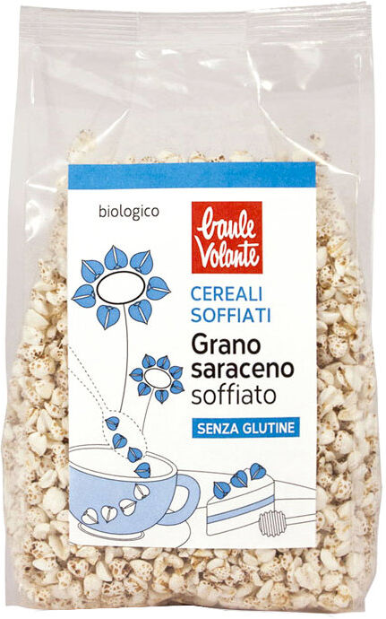 BAULE VOLANTE Cereali Soffiati - Grano Saraceno Soffiato 60 Grammi