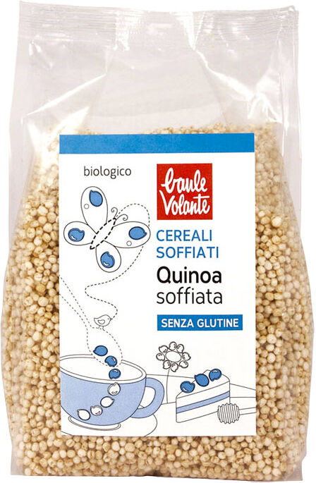 BAULE VOLANTE Cereali Soffiati - Quinoa Soffiata 125 Grammi